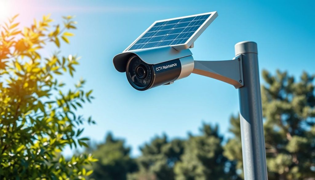 solar powered outdoor security camera