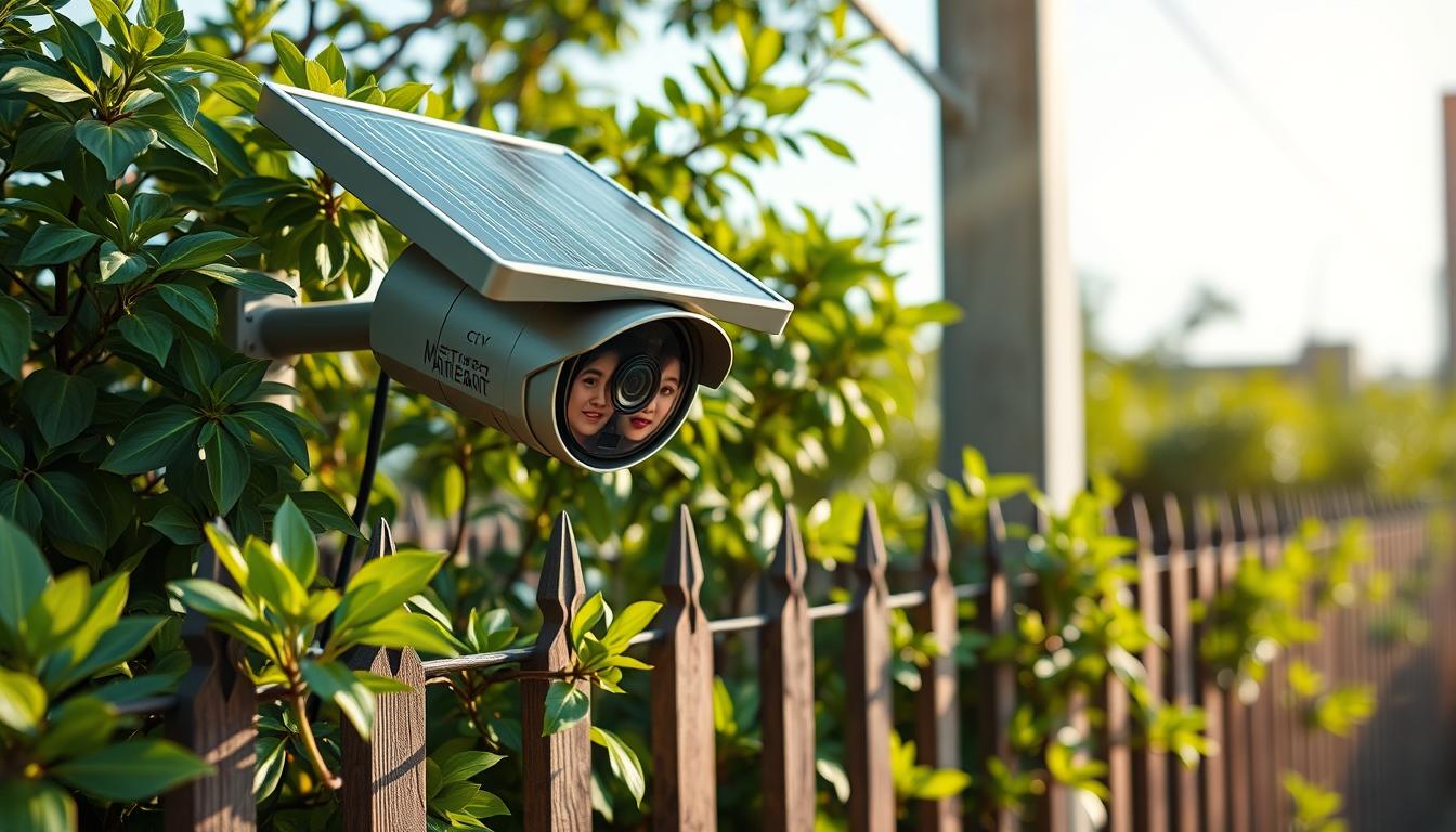 solar powered outdoor security camera
