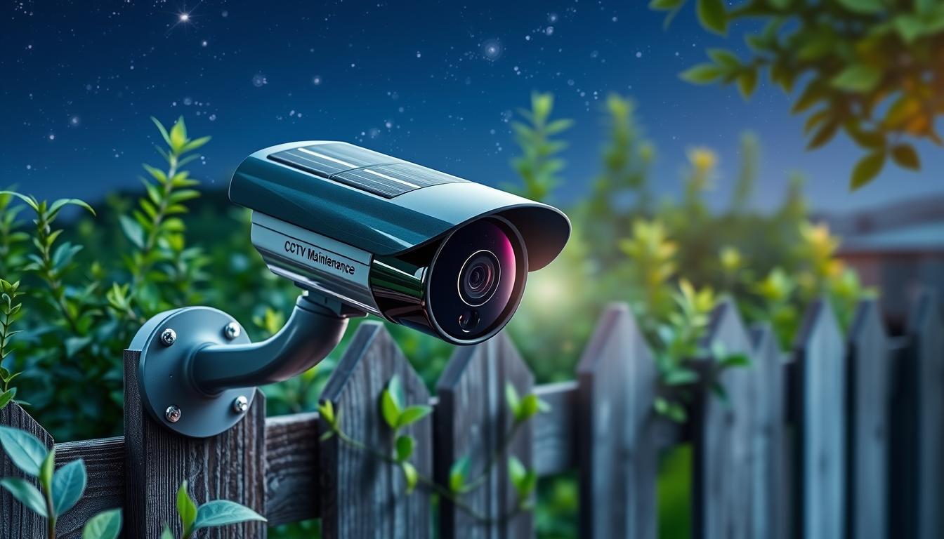 solar powered outdoor security camera with night vision