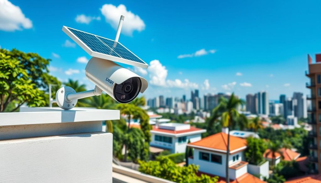 solar powered surveillance system