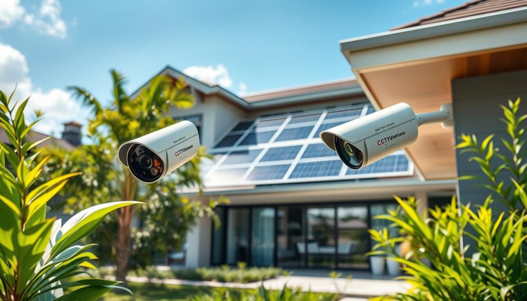 solar technology for enhanced surveillance