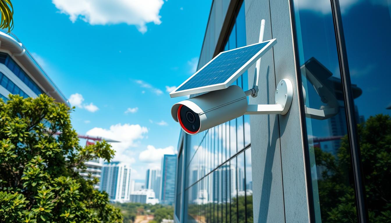 wireless solar CCTV camera
