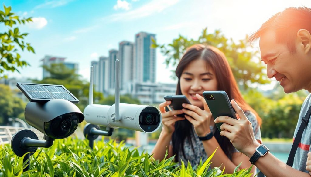 wireless solar cameras