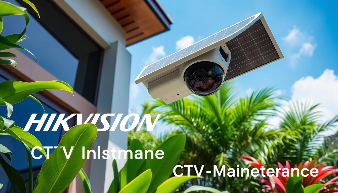 hikvision solar powered camera