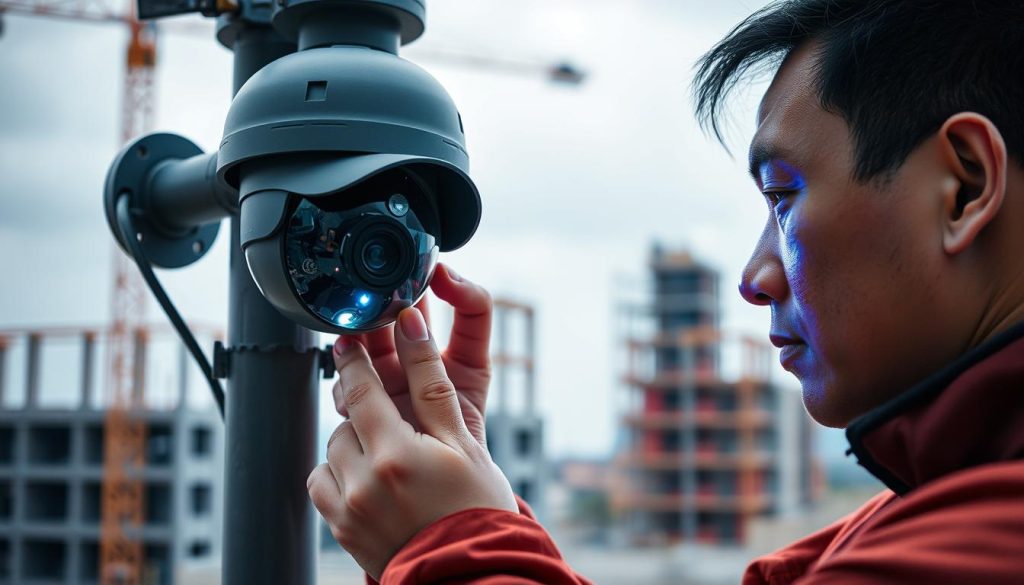 maintaining security camera