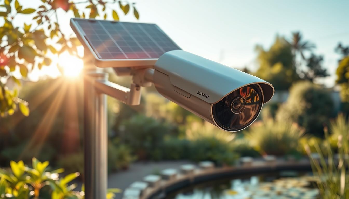 outdoor solar security camera