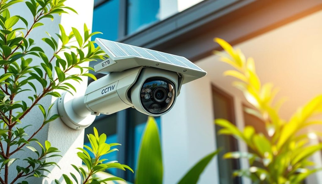 reliable solar powered security camera