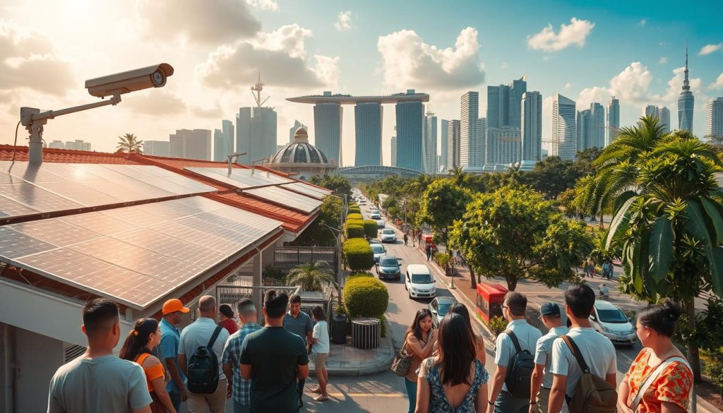 solar energy in Singapore