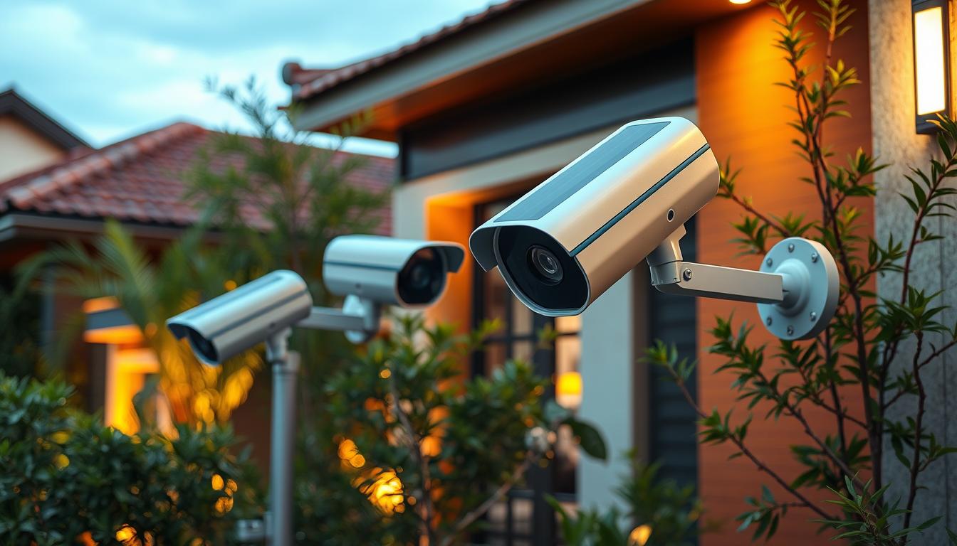 solar outdoor security cameras