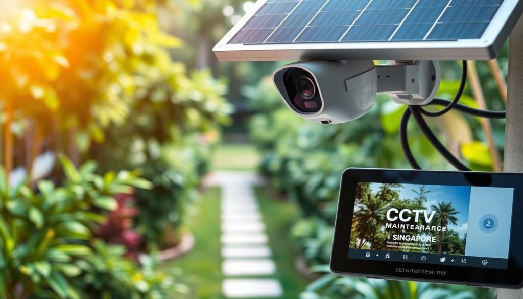 solar powered outdoor camera