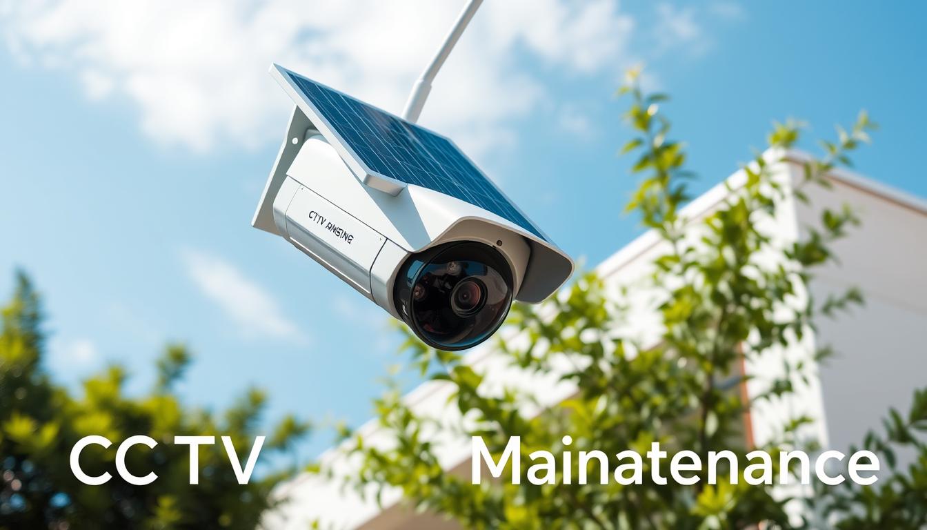 solar powered security camera for enhanced surveillance