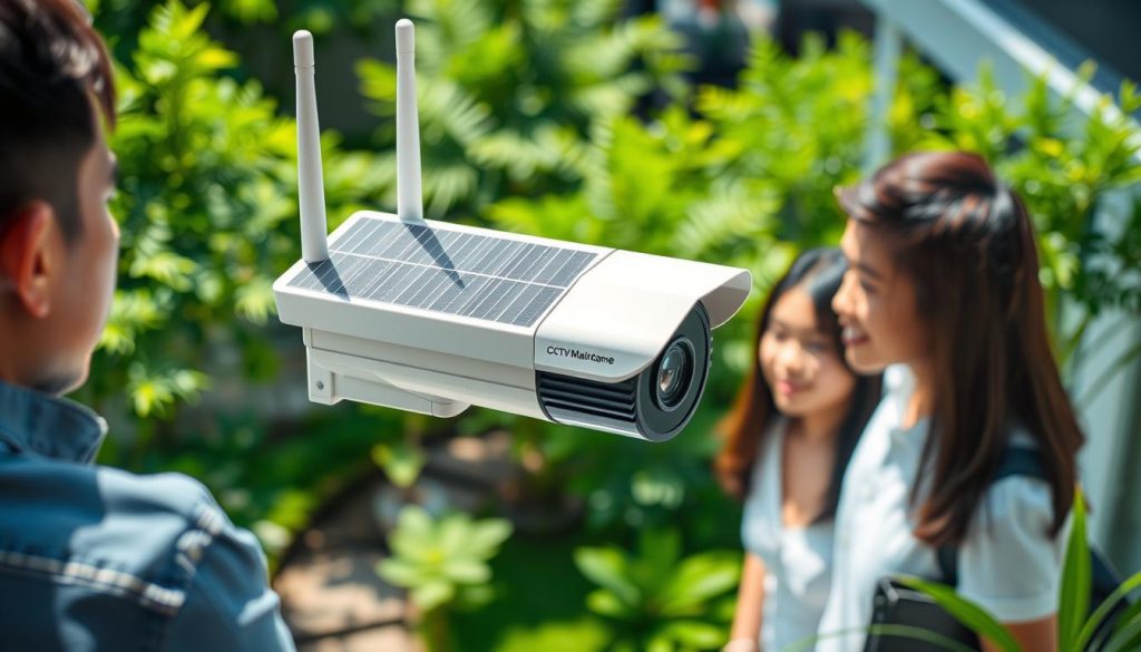 solar wifi cctv camera benefits