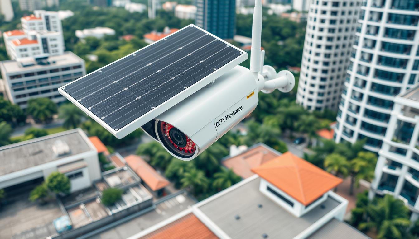 solar wifi cctv camera