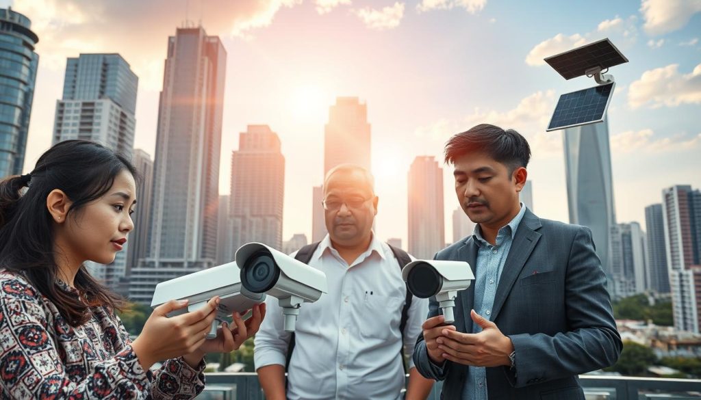 Selecting solar cameras for enhanced security