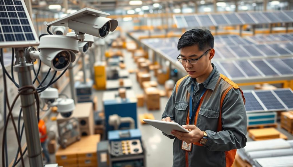 applications of solar security cameras