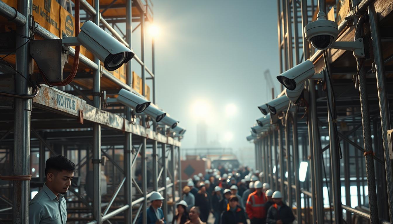 construction site cctv security systems
