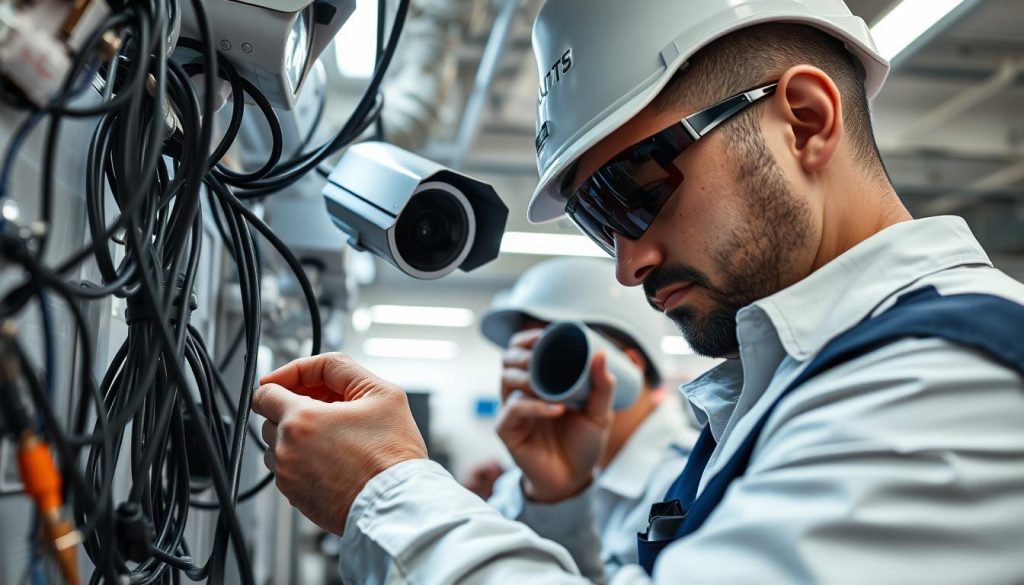 expert technicians in CCTV maintenance