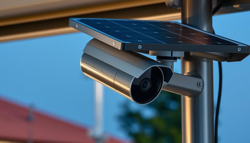 high-definition video quality solar powered 4G CCTV camera