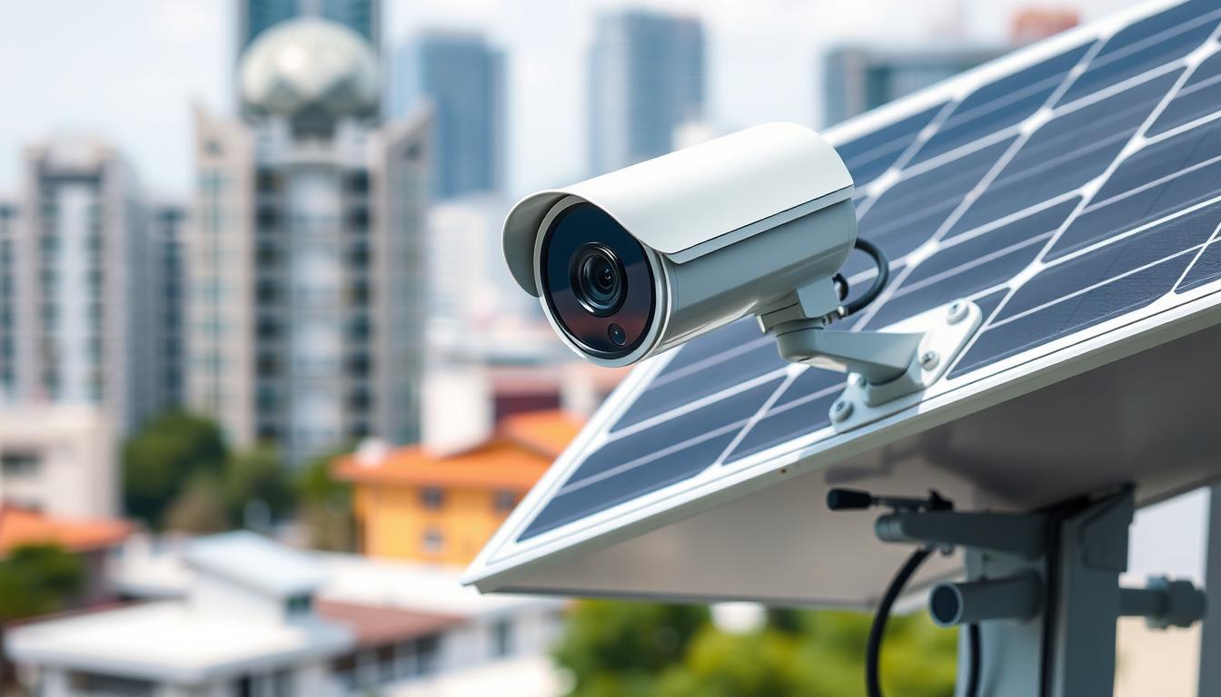 ip camera with solar panel