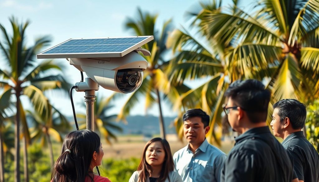 solar CCTV technology