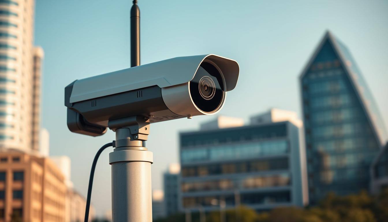 solar powered wireless surveillance cameras