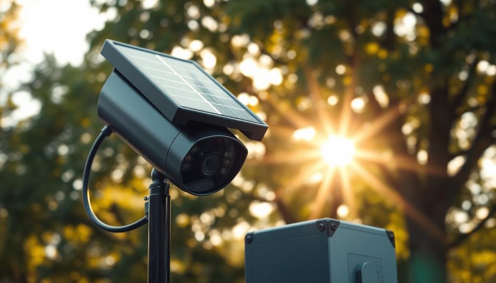 solar security cameras vs traditional cameras