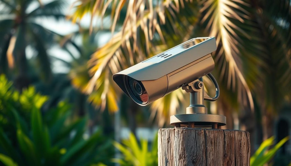 solar surveillance camera features