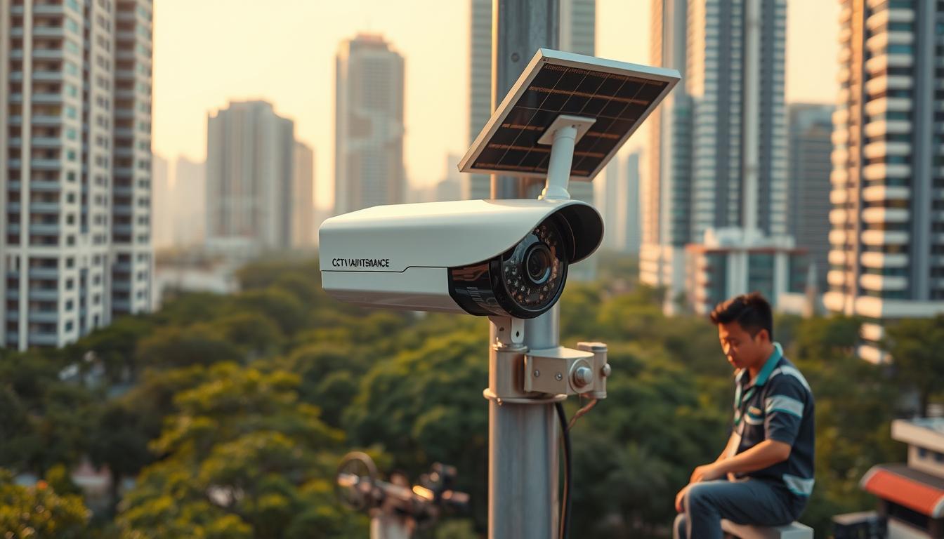 solar video surveillance cameras
