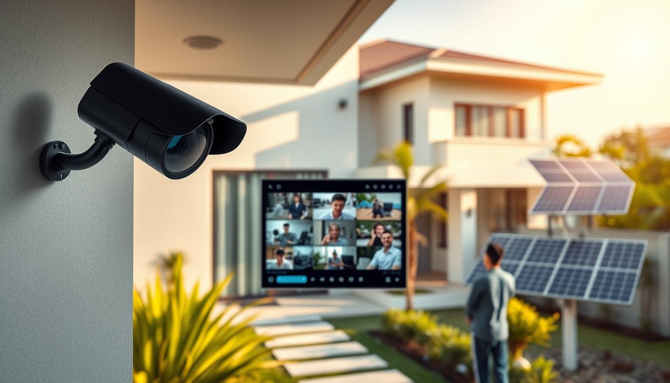 CCTV 4G solar solutions for secure Singapore homes