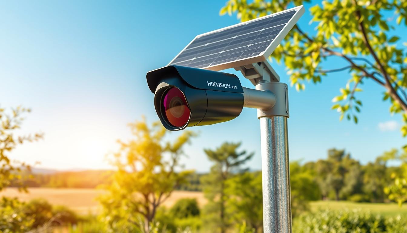 Hikvision Solar PTZ Camera eco-friendly security