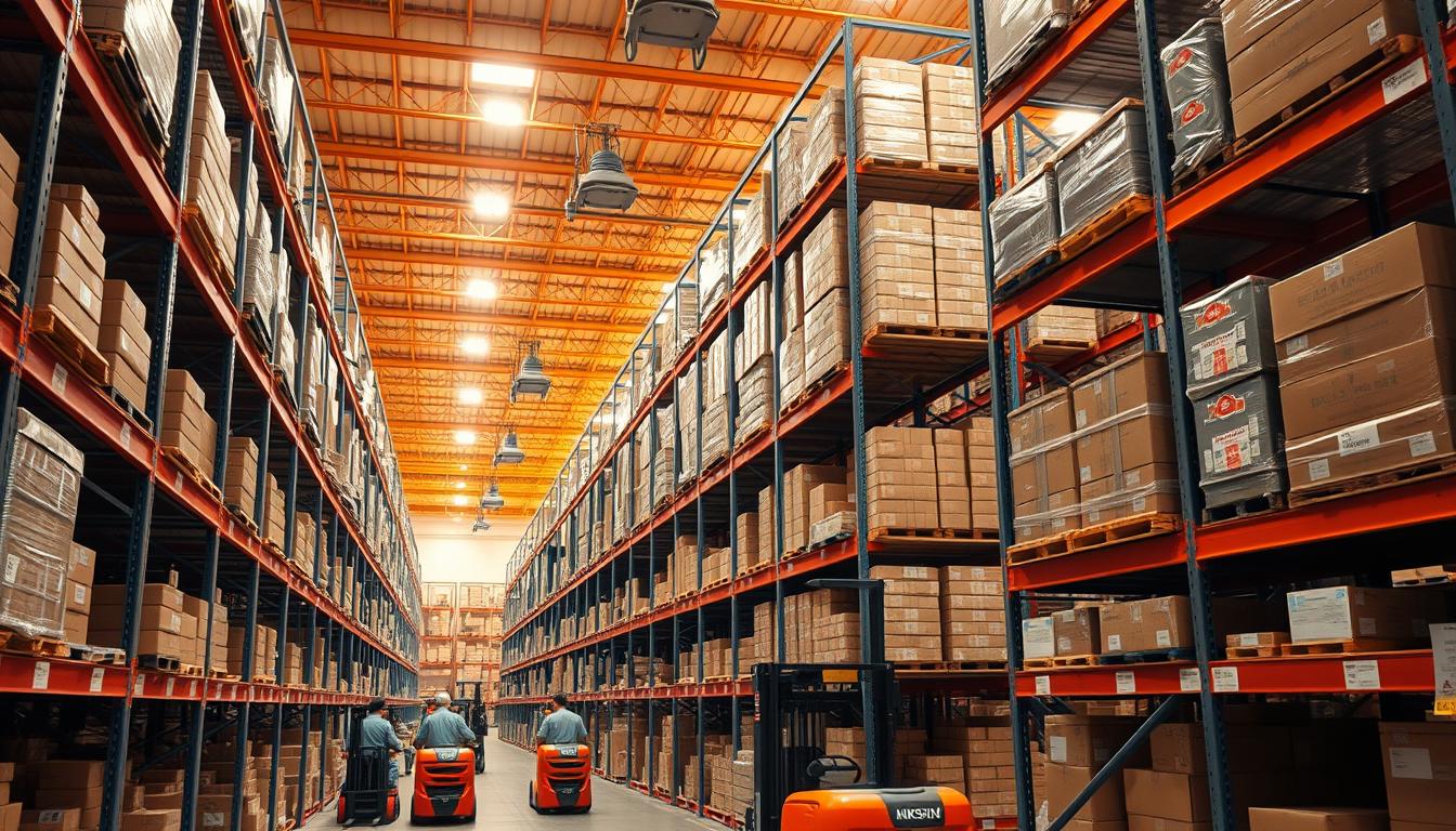 Hikvision warehouse surveillance