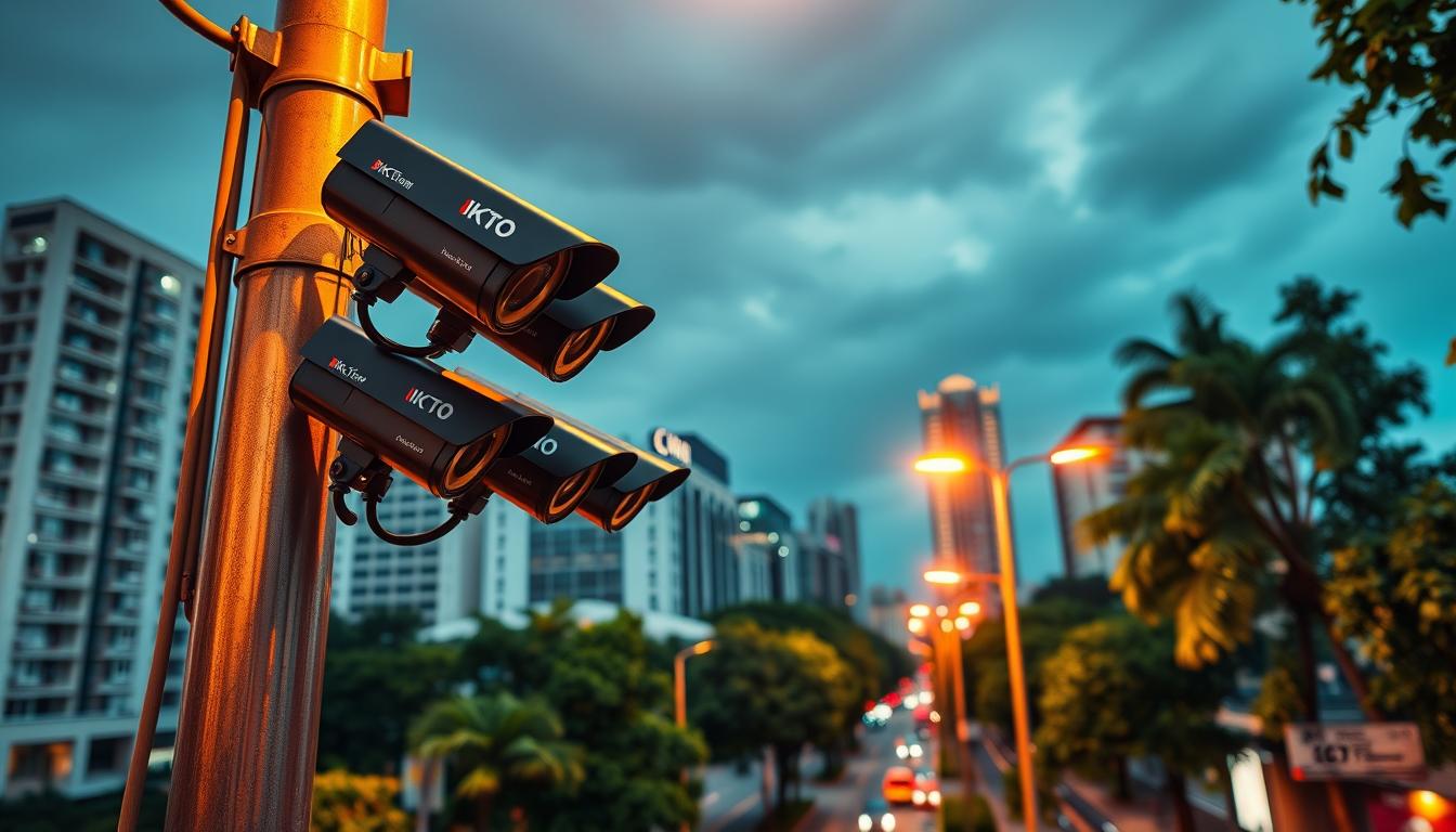 IK10 vandal proof cameras for outdoor surveillance in Singapore