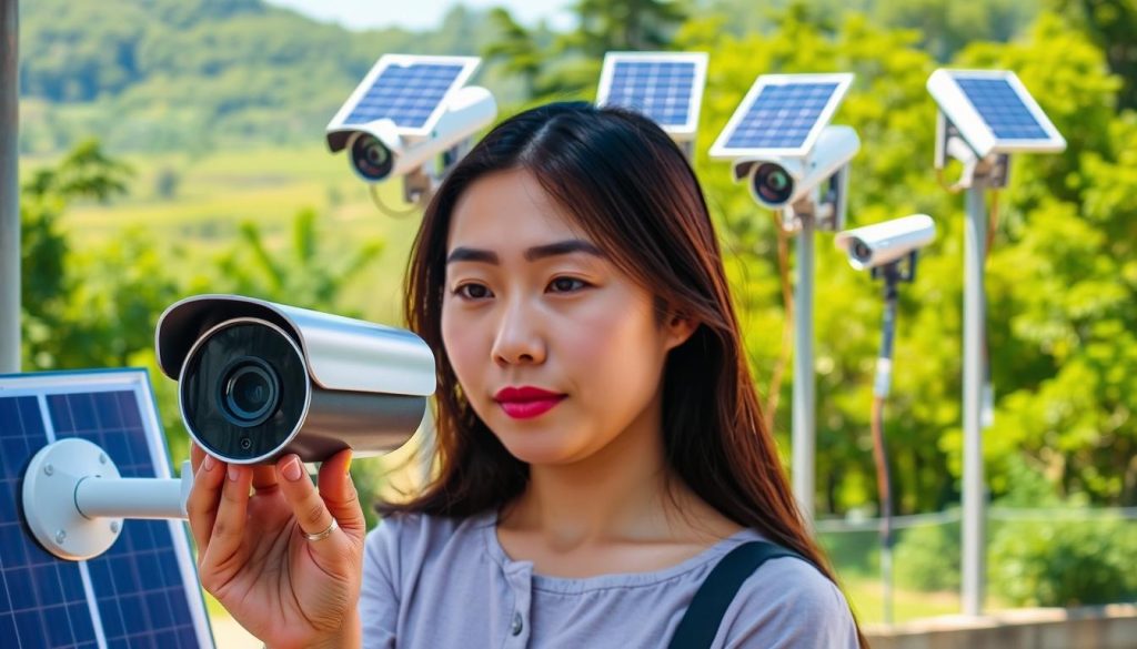 Top solar cameras