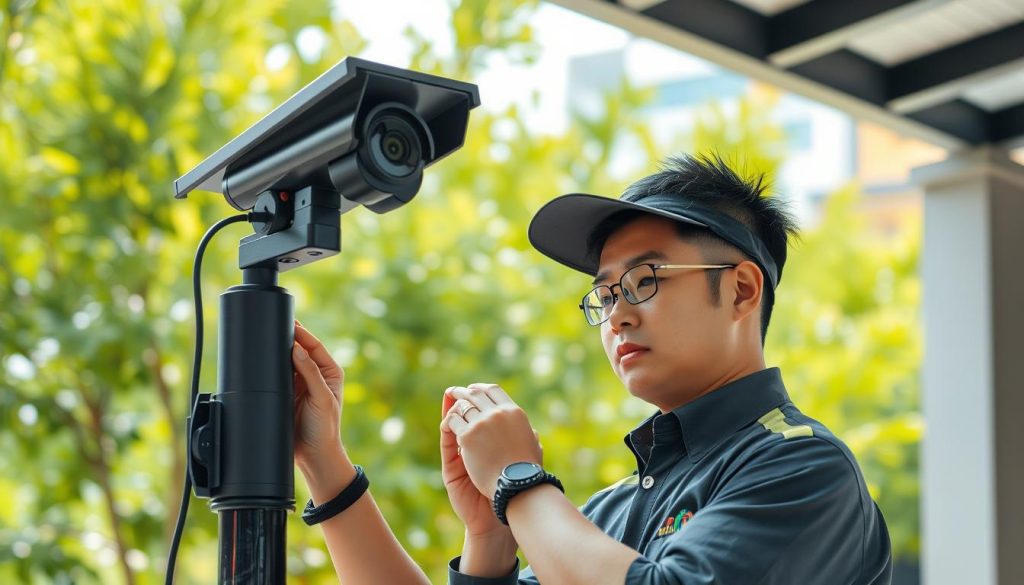 hikvision solar camera setup