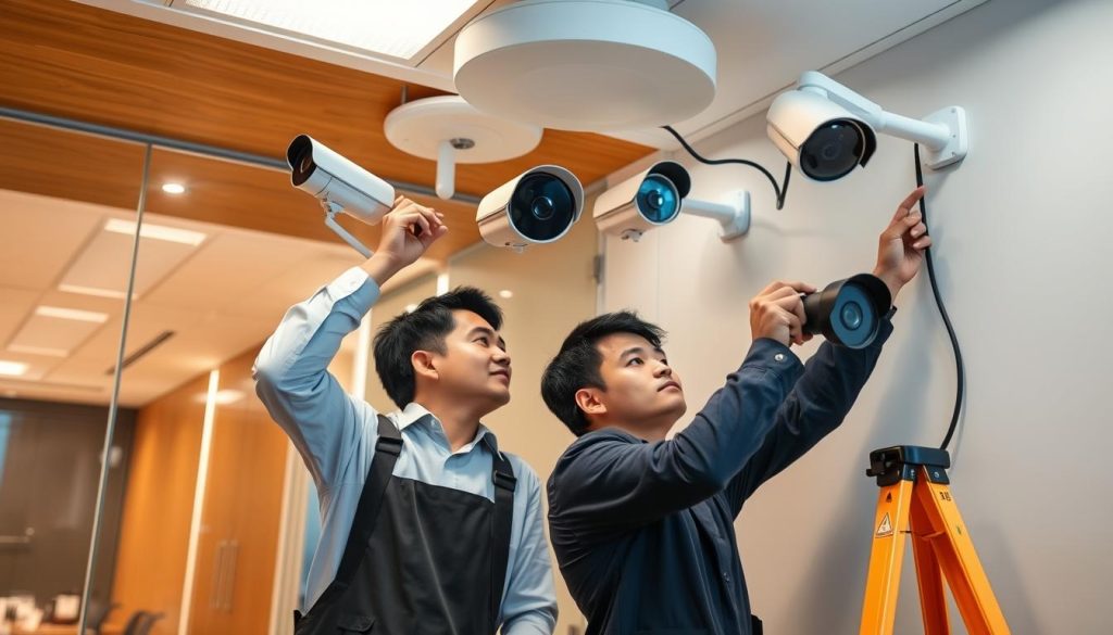 professional CCTV installation
