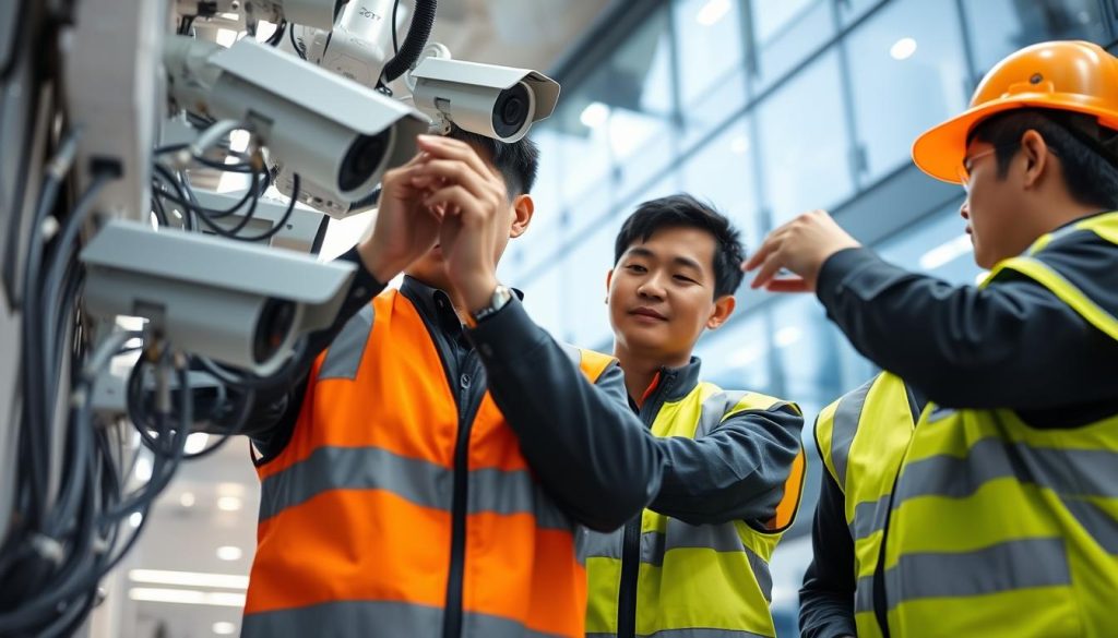 scheduled CCTV maintenance