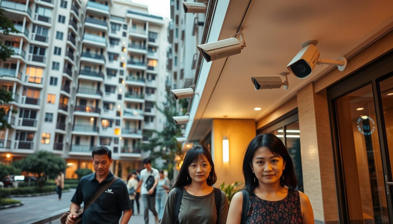 security cameras in condominiums