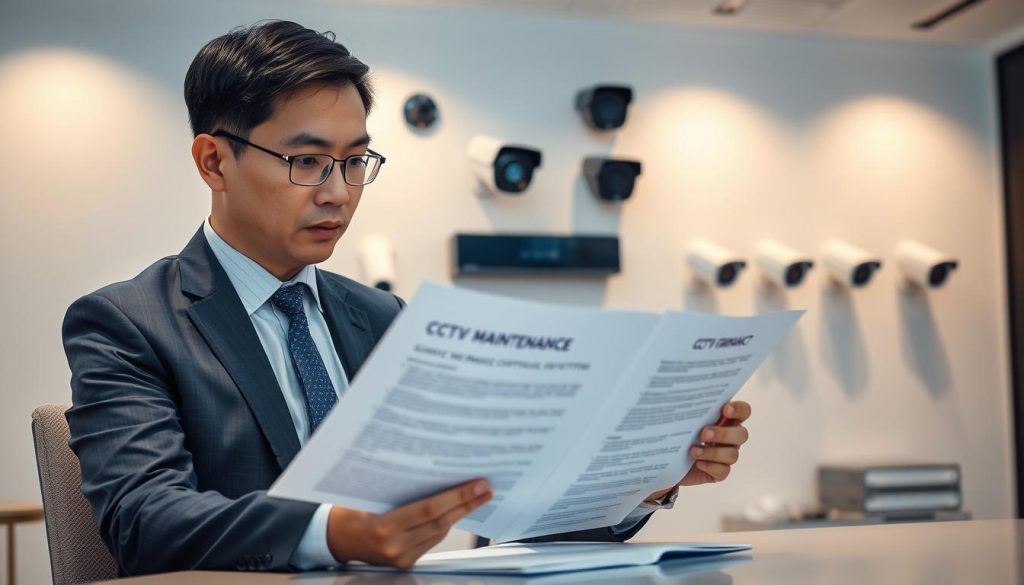 selecting CCTV maintenance plan