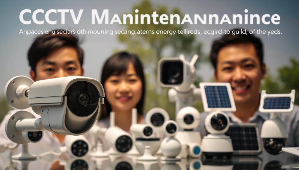 selecting solar CCTV