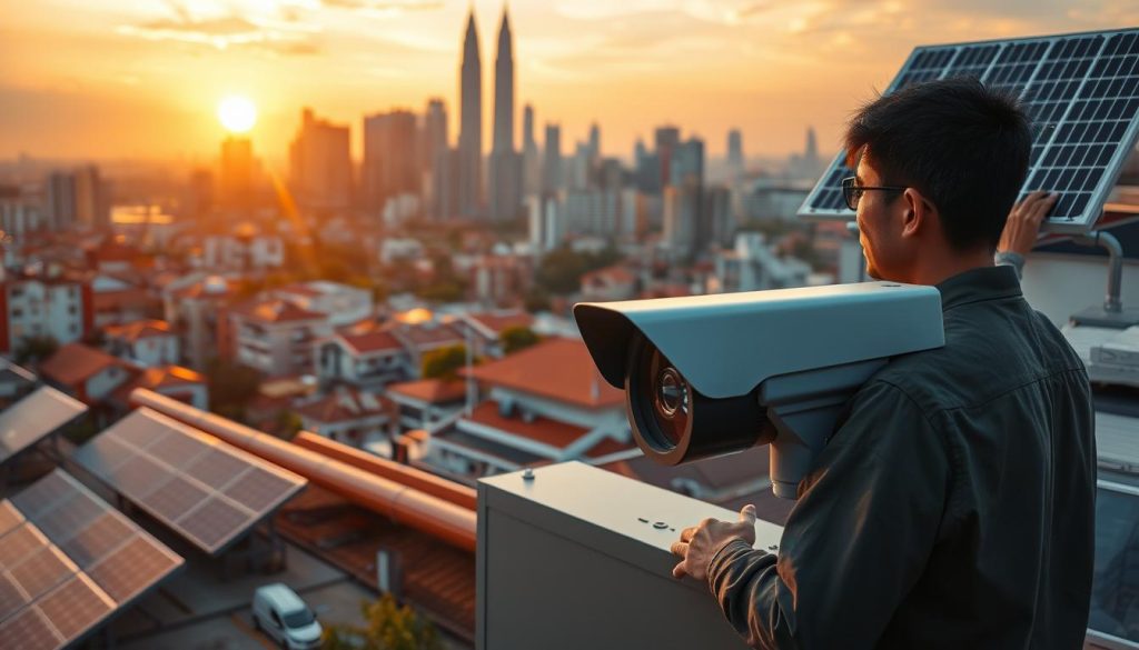 solar CCTV applications
