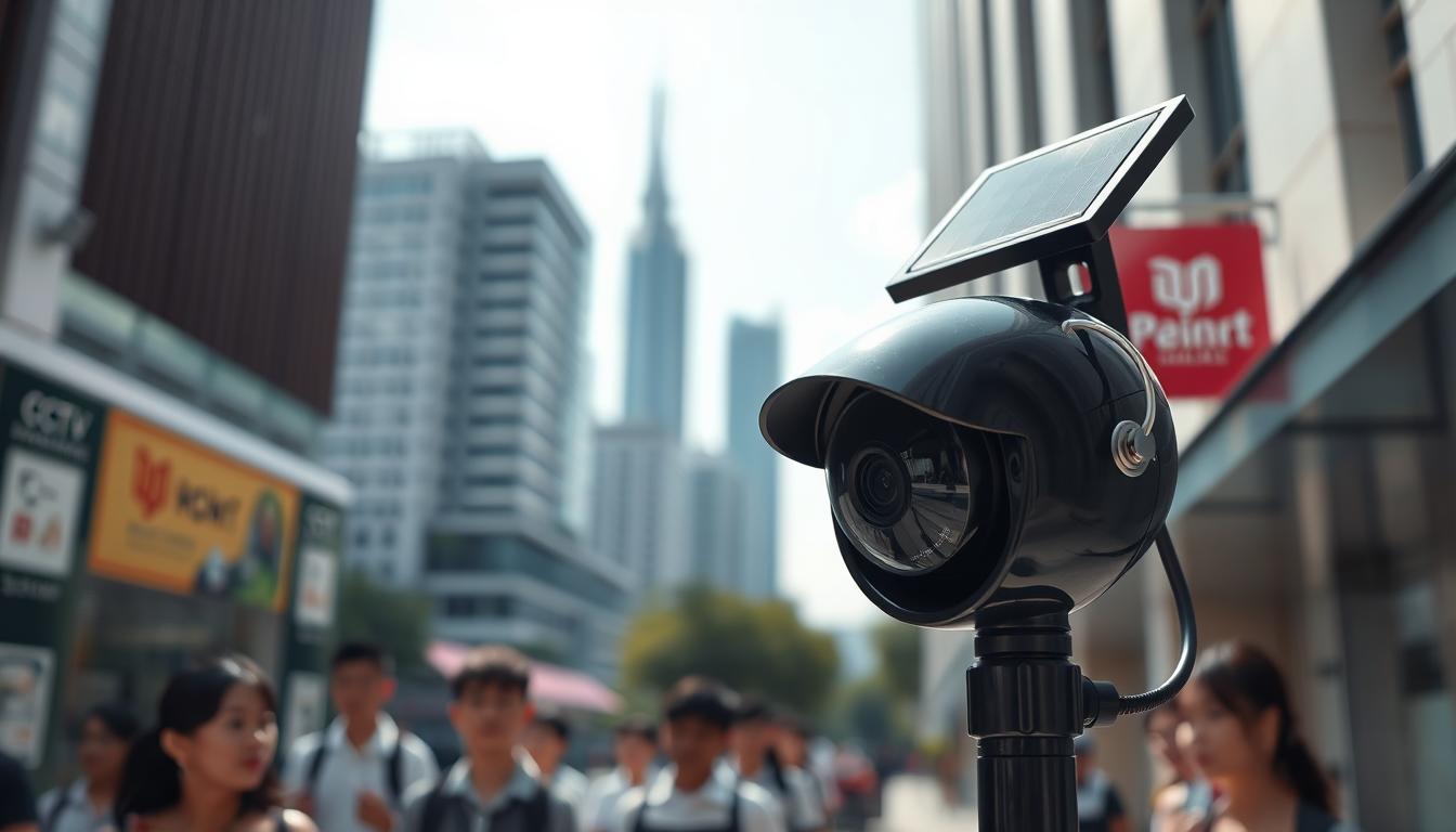 solar dummy CCTV camera options in Singapore