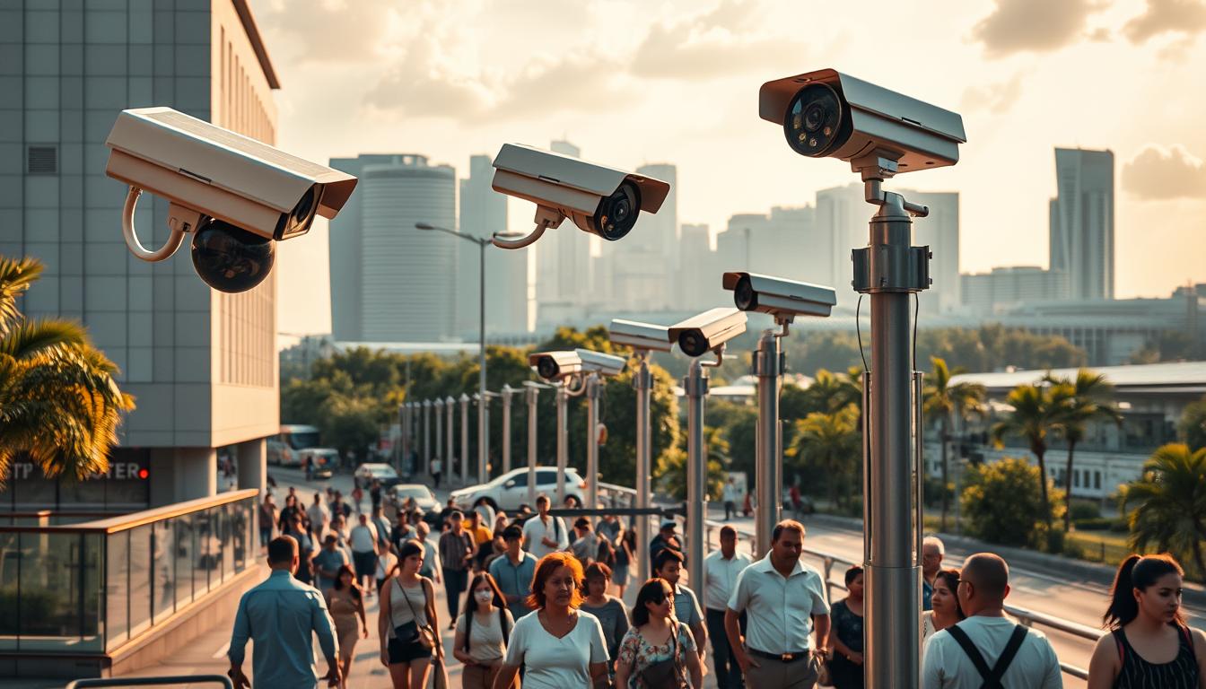 solar powered CCTV cameras