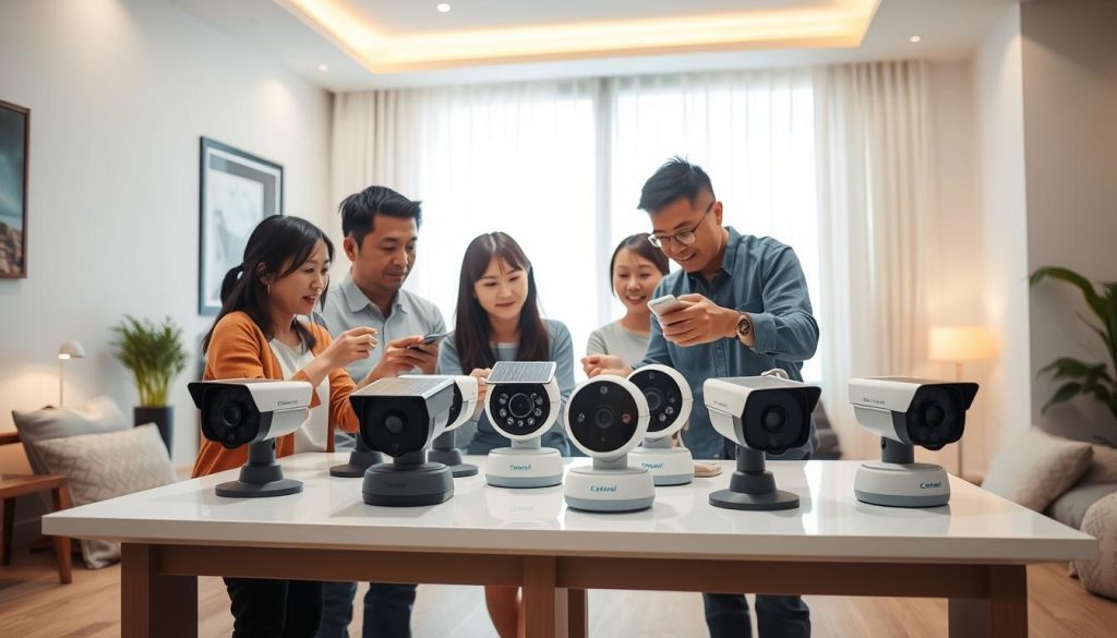 solar security camera brands