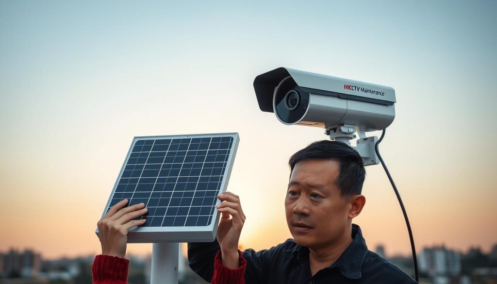 solar vs wired cameras