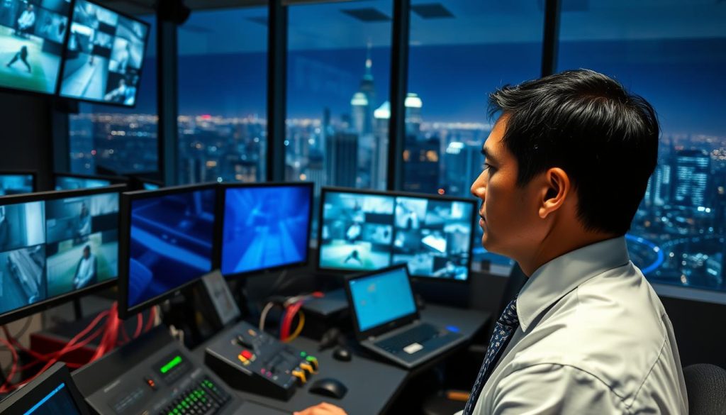 AI footage analysis in CCTV systems