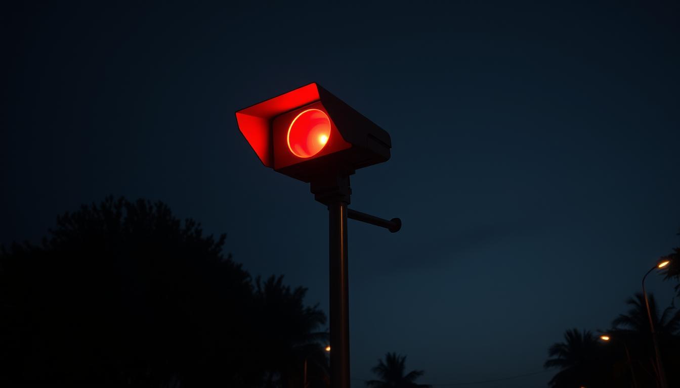 Does it mean someone is watching if the camera is red?