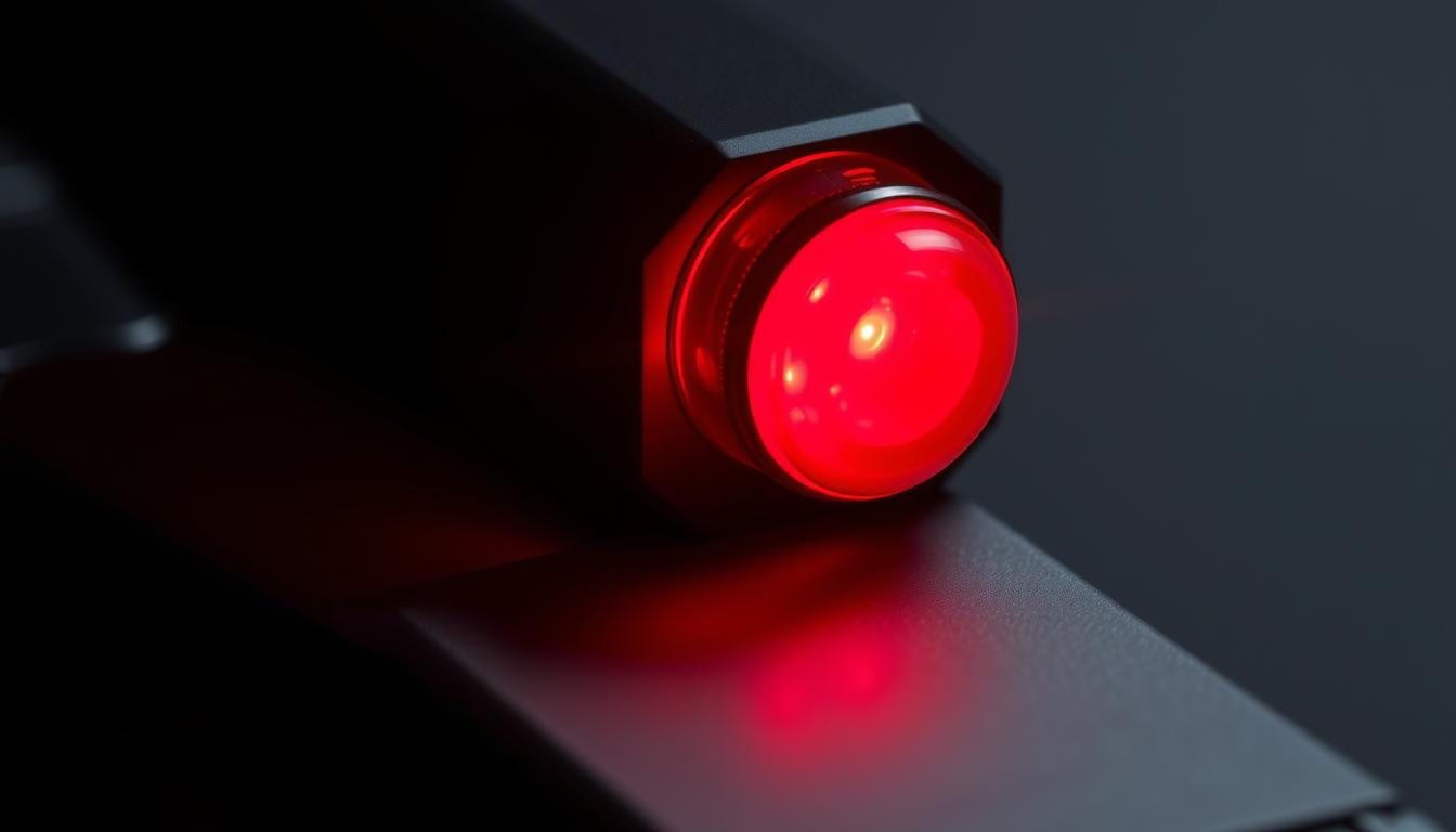 Does red light mean recording?