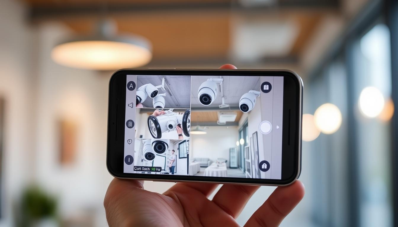 How do I know if my CCTV is working on my phone?