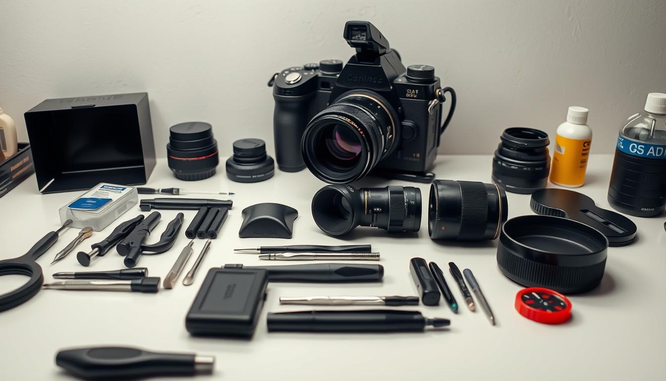 How do you service a camera?