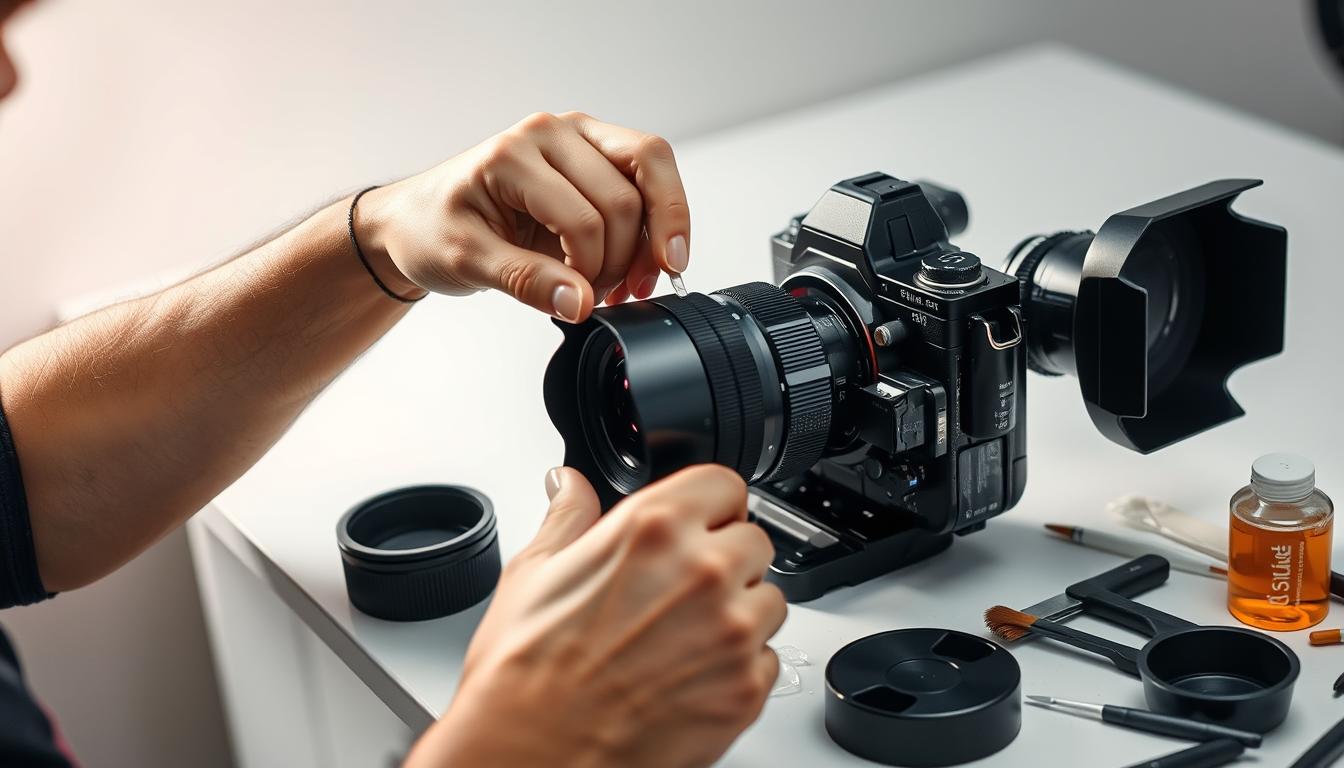 How to do maintenance on camera?